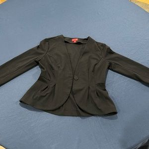 Black suit jacket